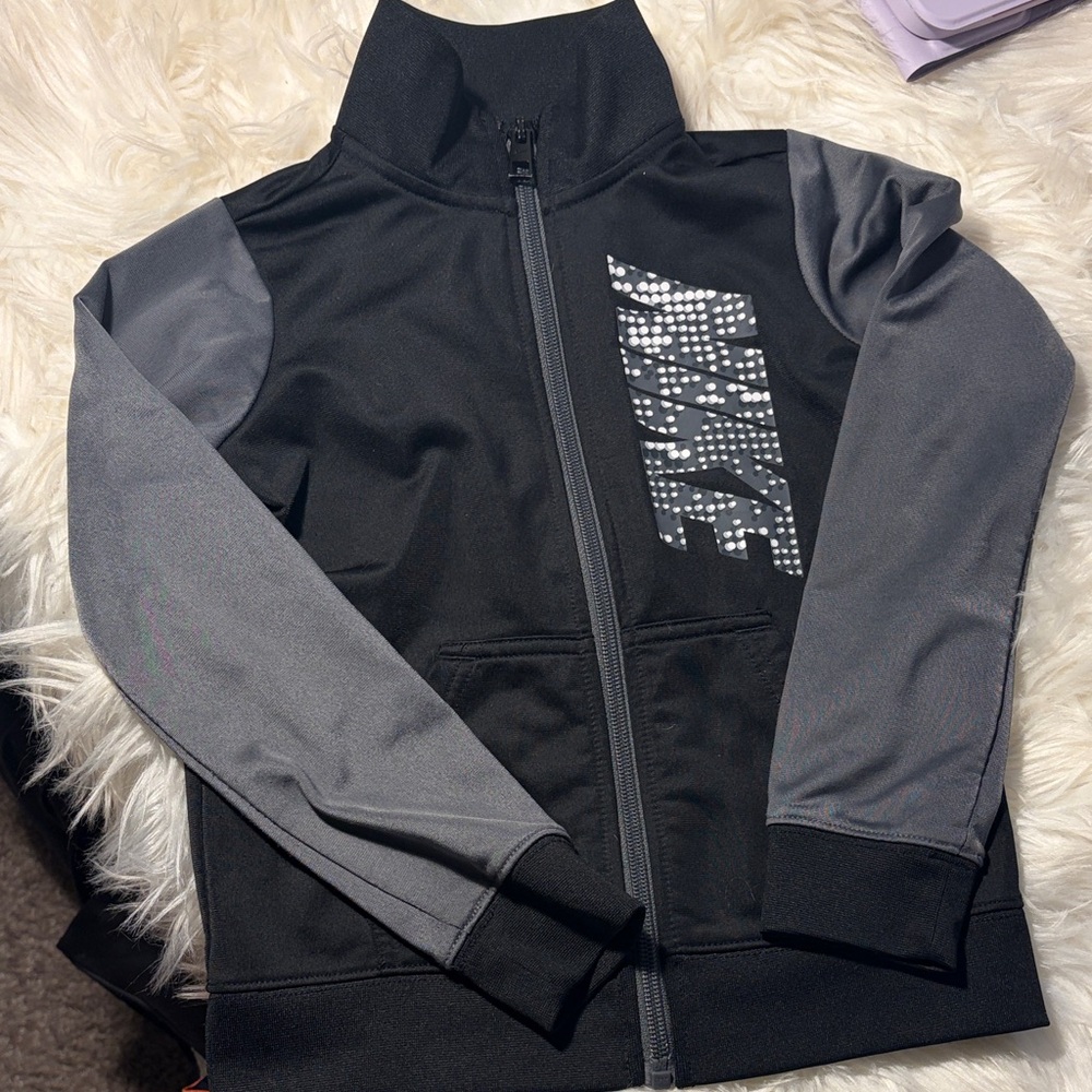Nike Black and Gray Jacket